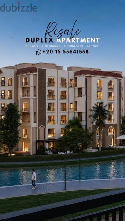 Under market price duplex 231 m2 in Wadi Degla Mostaqbal city