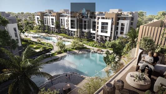 Own a Penthouse with a 15% Cash Discount at an Exceptional Price, Featuring an Open North-Facing View, Just Minutes from Suez Road and Al Rehab, in On