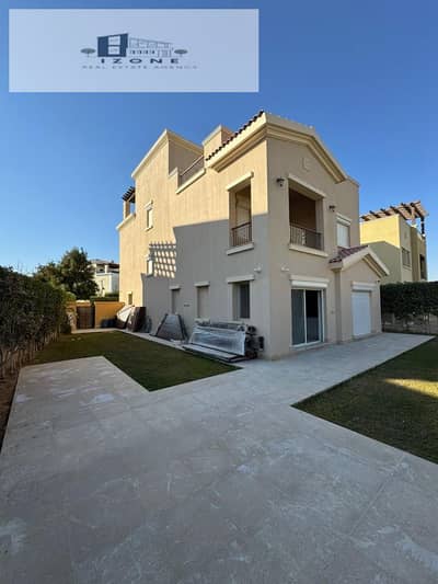 فيلا استاندالون للإيجار أول سكن في ميفيدا Mivida New Cairo 391 متر 5 غرف نوم 5 حمامات وغرفة مربية مطبخ بالأجهزة والتكييفات