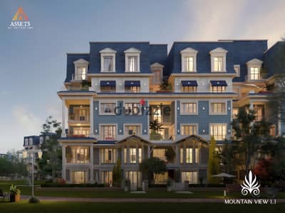 Best Price and Location I-Villa Roof corner 250m for Sale in Mountain View 1.1 New Cairo