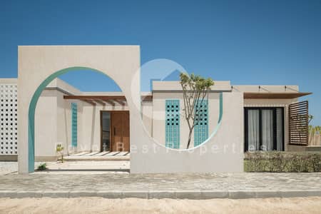Villa One Story Ready To Move 4 Bedroom For Sale Full Sea View Fully Finished in Beit Al bahr - north coast - sidi henish