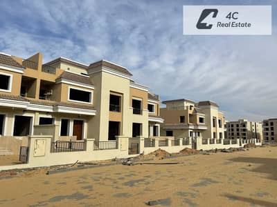 Ready to move Villa resale below market price with 4 bedrooms in Sarai New Cairo near Madinaty for sale