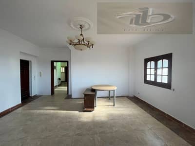 Rooftop apartment for sale in Al Banafseg 8, first row on Al Sadat Axis