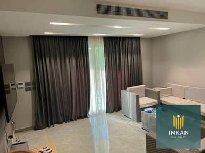 Chalet for sale in the Latin Quarter (Al-Hayy Al-Latini), North Coast; directly overlooking the sea and the towers. Ultra-super-lux finish, available