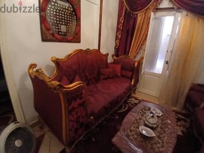 صالون السفينه خشب زان بالكامل