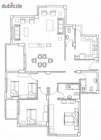 Apartment for sale in Al-Rehab, excellent location next to the club