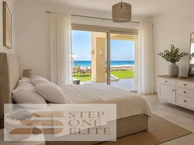 Chalet with sea views from all rooms for sale, immediate occupancy in Marina 5, North Coast Chalet with sea views from all rooms for sale, immediate occupancy in Marina 5, North Coast