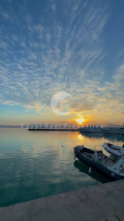 30% Discount!! Lowest Price | 5% Down Payment |Luxury Twin House in SomaBay _  Lagoon & Sea View |  First Installment After 1 Year | Limited Units