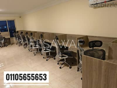 خلية خليه عمل،ورك ستيشن،مكاتب عمل مقسمة،بارتيشن،work station, partion