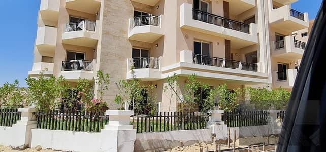 Apartment 2 bed + private garden - on suez road with 12 years installments