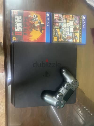 Ps4 1tb + Red dead redemption 2 & GTA 5