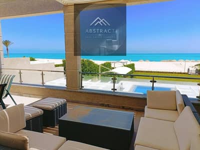 Chalet with a sea and lagoon view in Gaia Al Ahly Sabour, Gaia North Coast, available in installments, just minutes from Mountain View and Sodic,