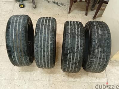 4 اطارات للبيع