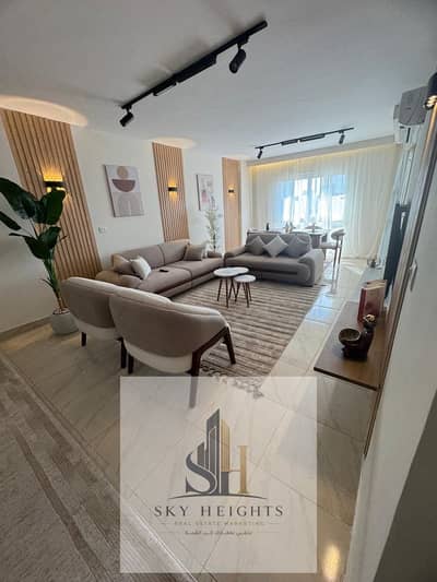 3-bedroom furnished apartment for rent in Madinaty, first used
