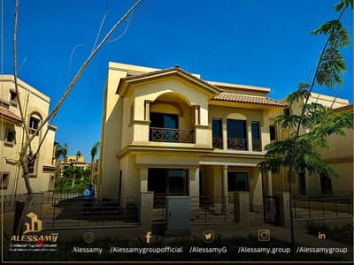 A great deal on a villa for sale, model B3, detached, in Madinaty, immediate occupancy.