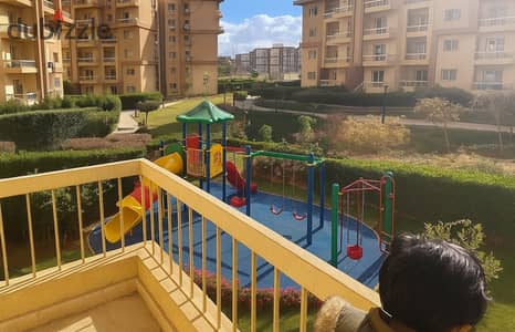 شقة بجاردن جاهز للسكن في أميز مرحلة بالكمبوند اشجار سيتي بفيو لاندسكيب | شقة للبيع -حي الاشجار- من المالك