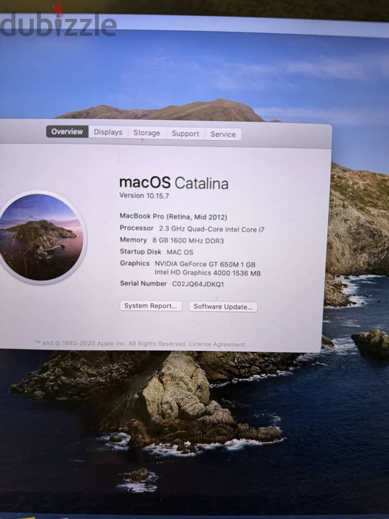 MacBook Pro 2012 2
