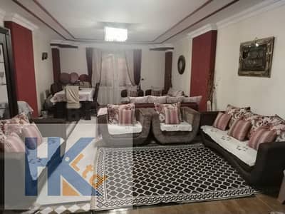 195 sqm apartment for sale, First Al Haram, behind Giza Governorate. 5th floor, elevator, garage, full meters, 2009 building. Details below.
