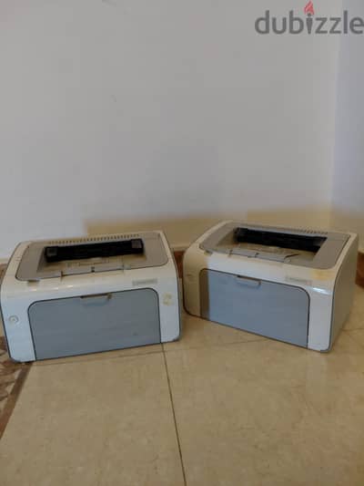 2 HP laser jet p1102 printers