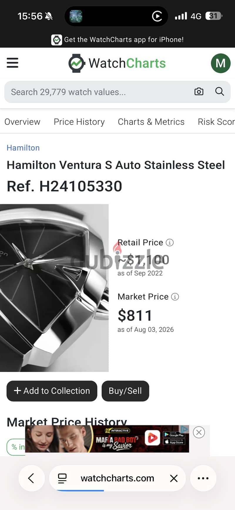 HAMILTON VENTURA ⏱ 5