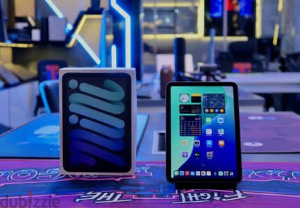 Apple iPad mini 6th Generation With Box ايباد ابل بالكرتونة وضمان سنة Apple iPad mini 6th Generation With Box ايباد ابل بالكرتونة وضمان سنة