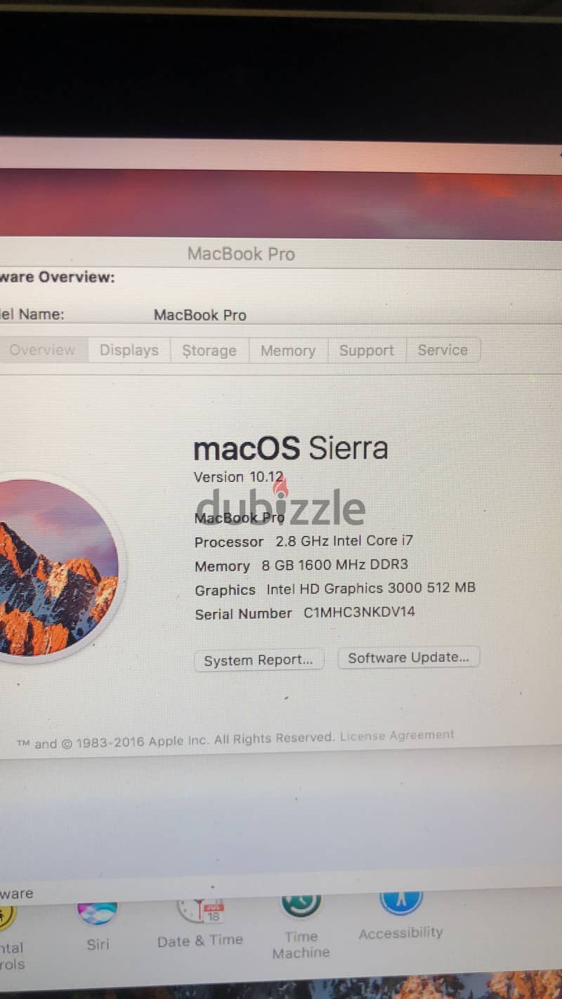 MACBOOK PRO 2011 1