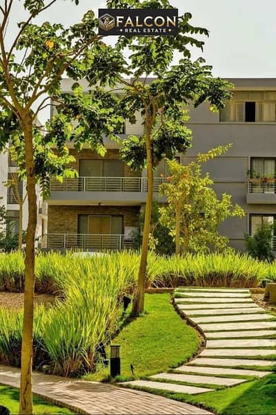 douple view golf and landscape in 12y installment apartment for sale in taj mins from cairo festival and city center almaza near sheraton heliopolis