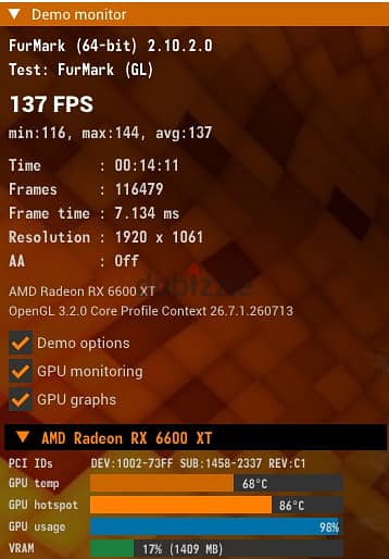 RX 6600XT 6
