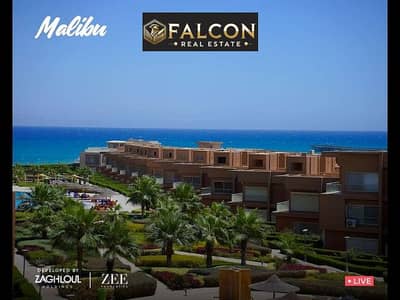 Chalet for sale, fully finished (immediate receipt) on the sea in Ain Sokhna