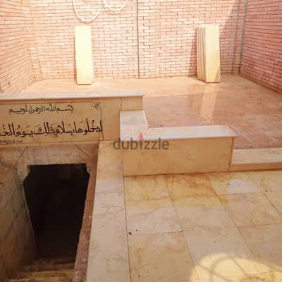 مقبره للبيع بطريق السويس بجوار الرحاب بوابه 2
