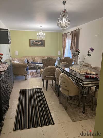 135m apartment for rent furnished in Al Rehab