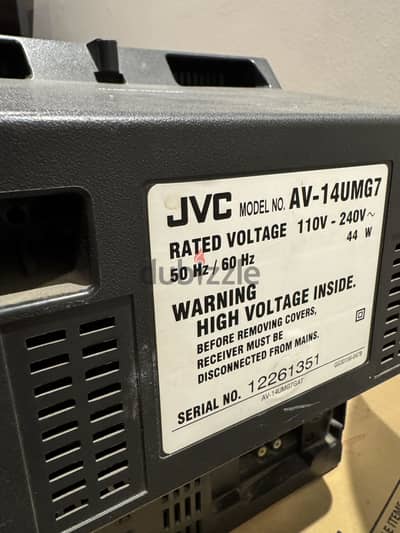 تلفزيون jvc 14 بوصة ملون