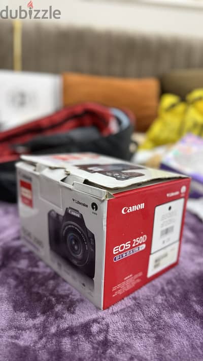 Canon eos 250 D with Lens 50 mm 1.8