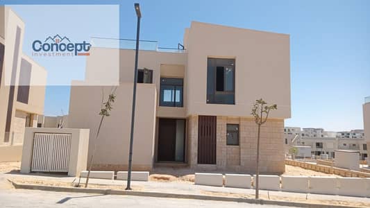 Standalone Villa Ready to move for Sale | June by Sodic | Corner | Direct Sea View north coast