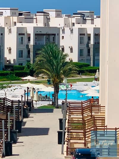 شاليه علوى بروف سلم داخلى للبيع فى أمواج الساحل الشمالى |2 bedroom 2 bathroom aqua view