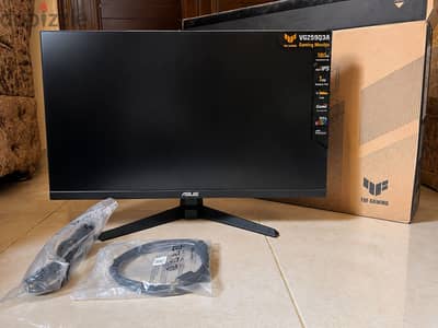  شاشة ASUS TUF Gaming 180Hz IPS 1ms - استعمال 3 شهور فقط