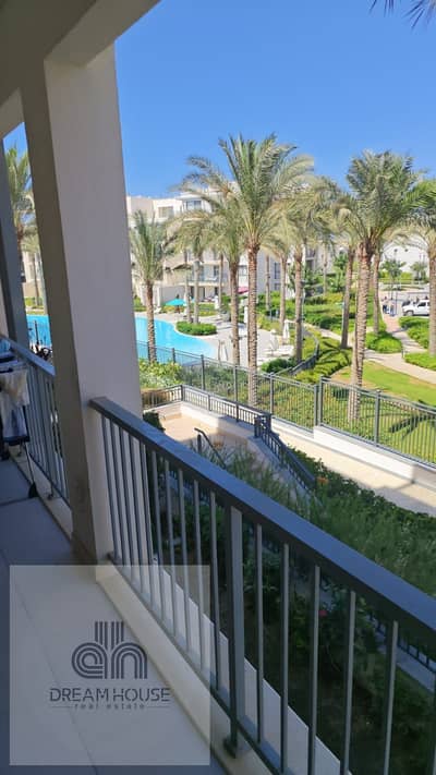 Brand New Fully Furnished Chalet with Direct Pool View for Rent in Marassi North Coast