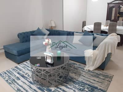 Ground floor apartment with garden for rent, 154 sq m, in Palm Parks, fully furnished, at a bargain price.
