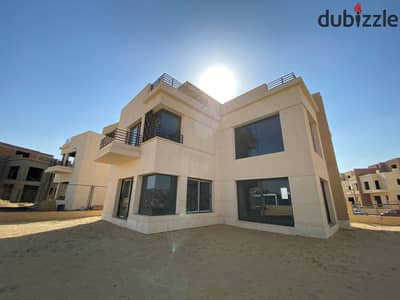 Villa stand Alone for sale compound ALMA elshikh zayed