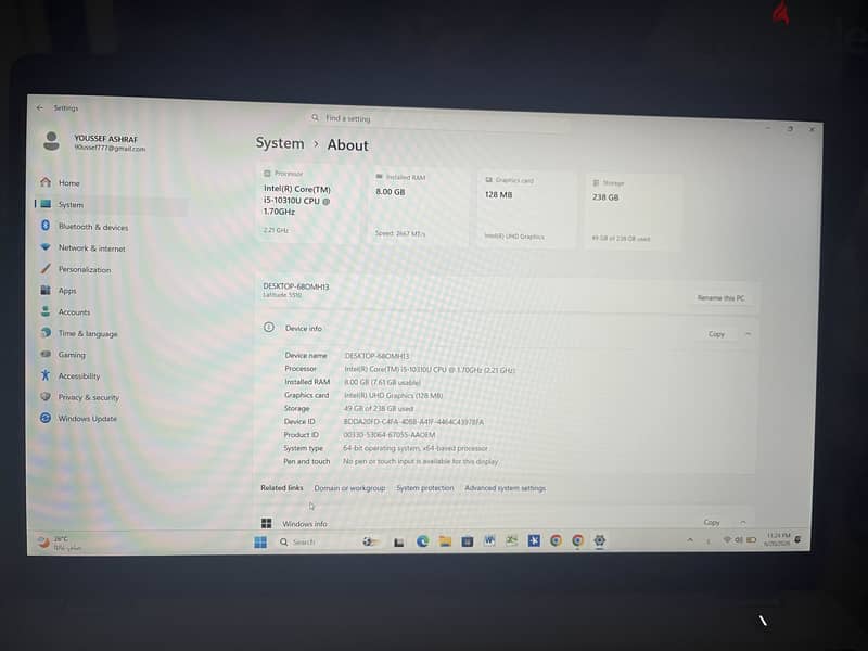 Dell latitude 5510 3