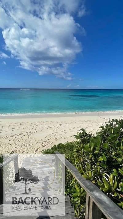 Chalet with a direct view of the lagoon and with a 10% down payment in the most luxurious location on the North Coast