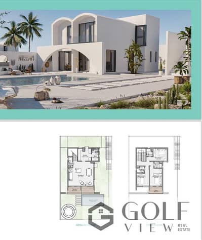For sale: A 180-square-meter villa with a ground floor and first floor, offering unobstructed sea views in Salt, a development by Egypt in Ras Al-Hikm