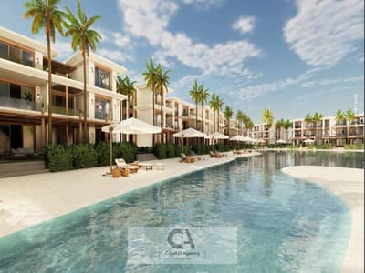 Chalet for sale in Zoya with a 5% down payment and installments over 10 years in the North Coast next to Hacienda Bay and Marassi Finished with air c