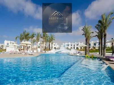 **Luxury Finished Chalet with Immediate Delivery & Direct Sea View – Sidi Abdel Rahman**  A premium chalet with luxurious finishing and a direct sea v