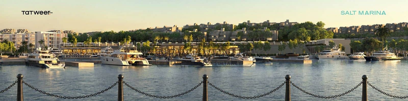 شاليه بإطلالة مارينا أمامية + موقع مفتوح + بمقدم 5% واقساط في سولت الساحل الشمالي شركة تطوير مصر