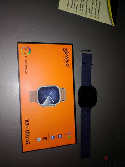 ⌚ ساعة سمارت W&O X9+ Ultra2 بحالة ممتازة 9.5/10