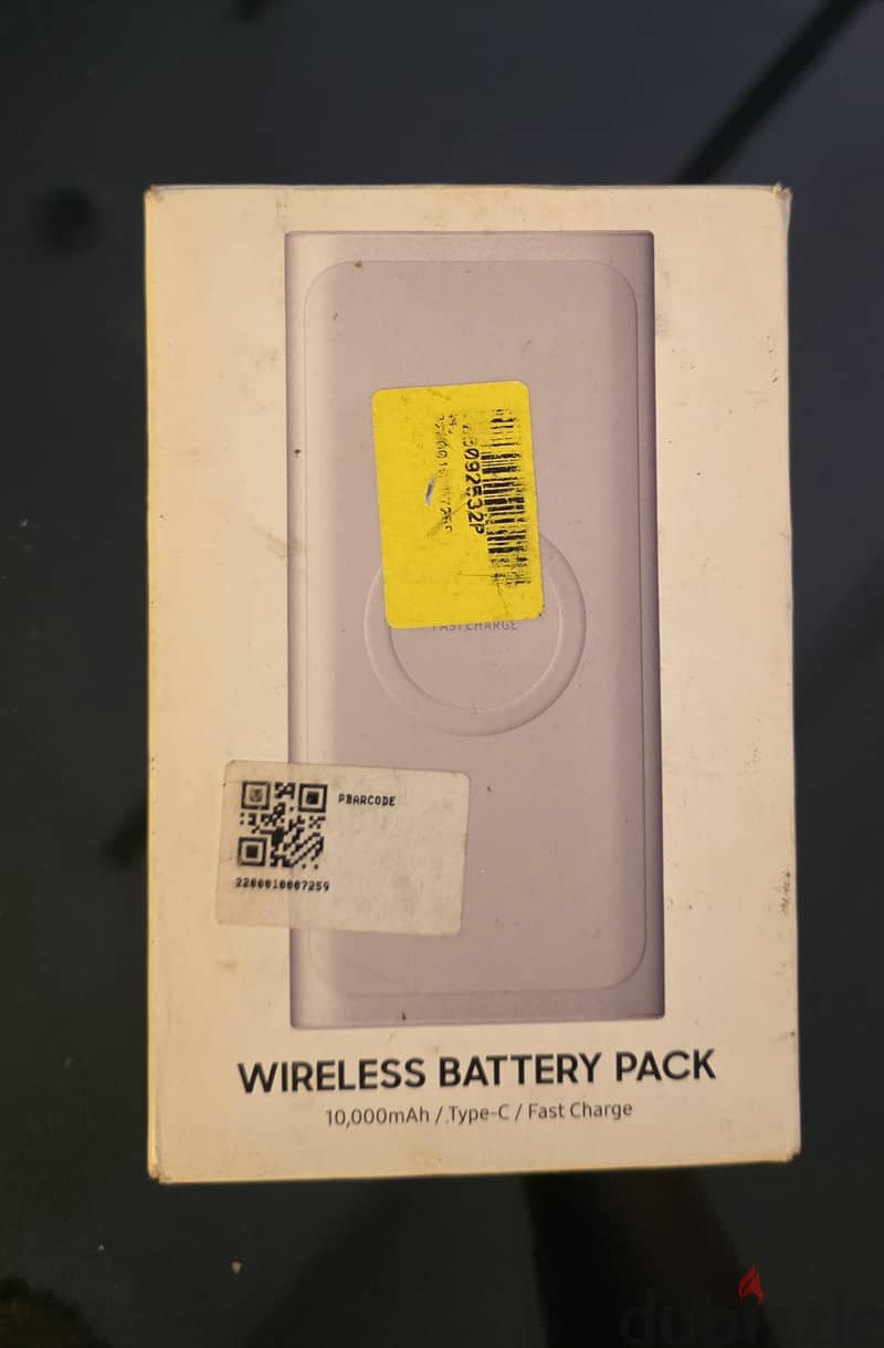 باور بانك  Wireless Charging + ( Samsung ) Cable Fast charge 1