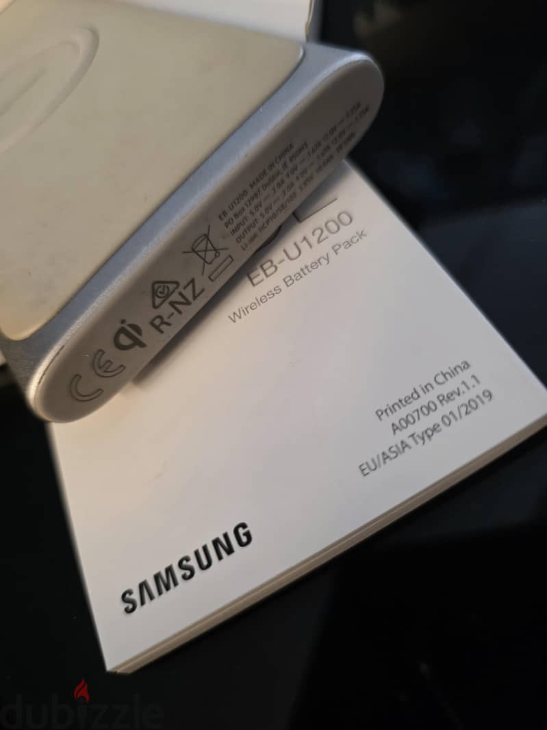 باور بانك  Wireless Charging + ( Samsung ) Cable Fast charge 4