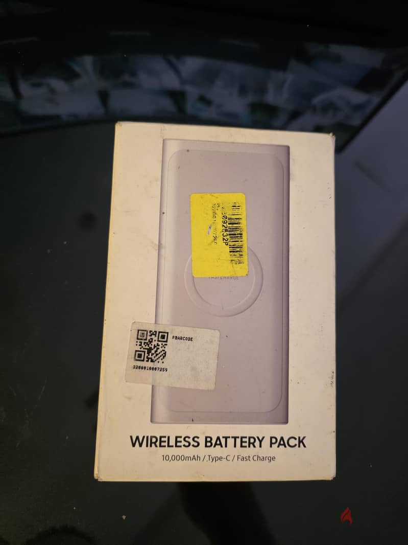 باور بانك  Wireless Charging + ( Samsung ) Cable Fast charge 7