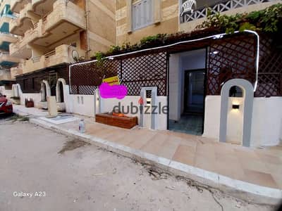Ground floor apartment with a private entrance in Al-Ajmi, Palm Beach, next to services, suitable for living and good investment